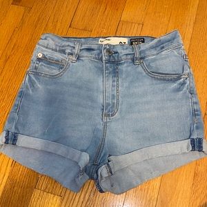 Cute high rise jean shorts